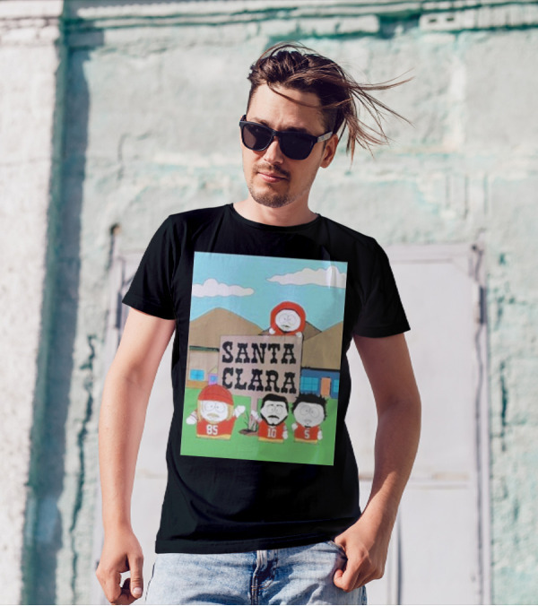 Santa Clara Day 147 South Park Football T-Shirt