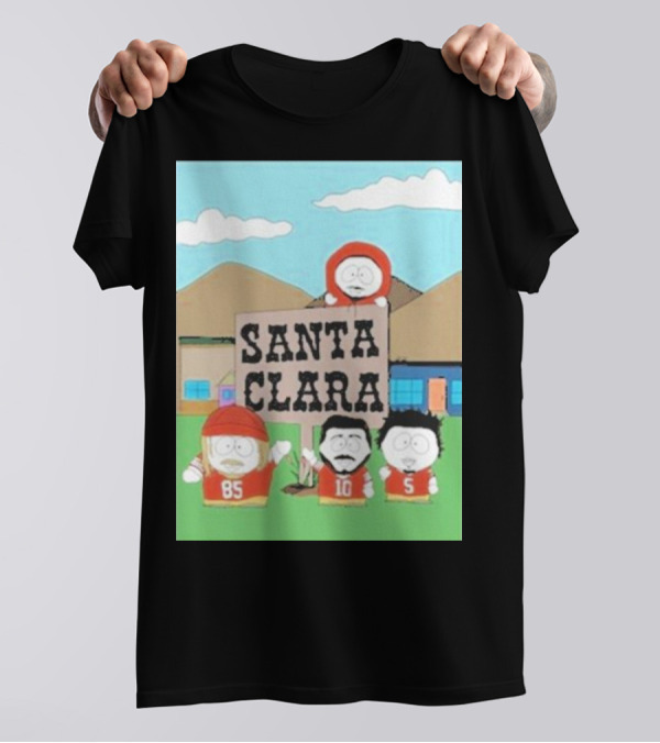 Santa Clara Day 147 South Park Football T-Shirt