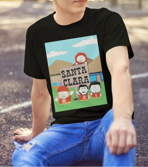 Santa Clara Day 147 South Park Football T-Shirt