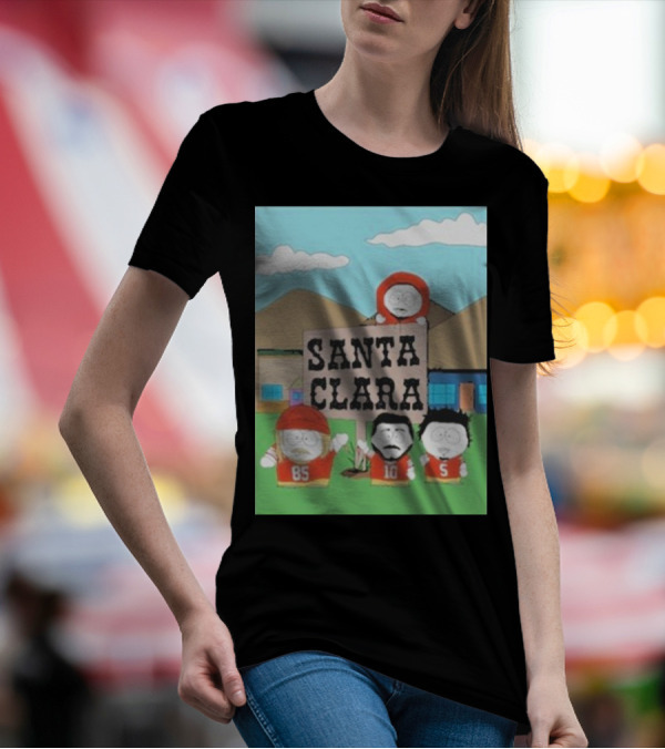 Santa Clara Day 147 South Park Football T-Shirt