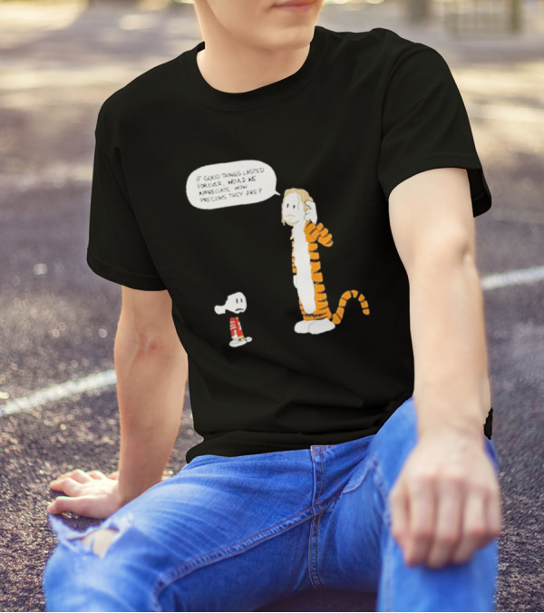 Day 168 Calvin And Hobbes If Good Things Lasted Forever Would We Appreciate How Precious They Are T-Shirt