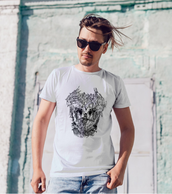 Ken Carson AGC Death Mosh Zombie Skull T-Shirt