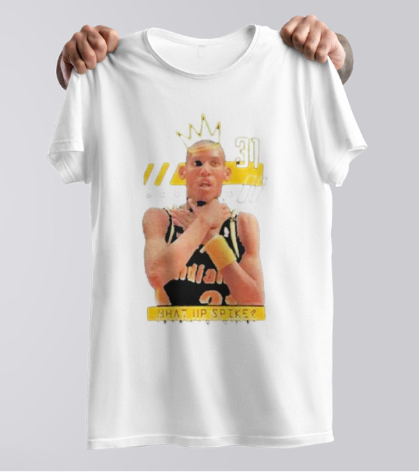 Reggie Miller What Up Spike Choke 31 Basketball T-Shirt
