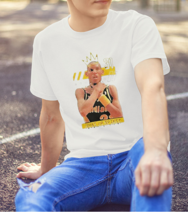 Reggie Miller What Up Spike Choke 31 Basketball T-Shirt