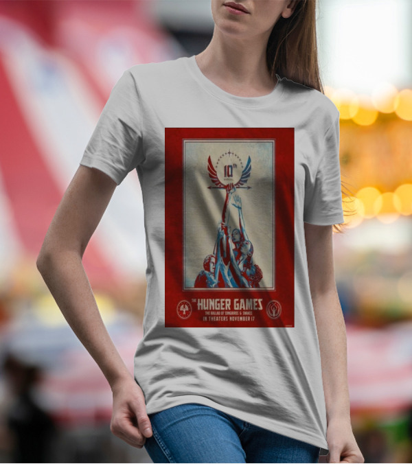 The Hunger Games The Ballad Of Songbirds And Snakes 10th Annual In Theaters November 17 T-Shirt