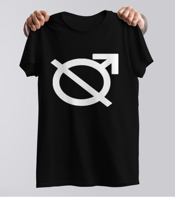 Hitsuji Goods Merch The VHS Doggy Mars Symbol Circle Arrow T-Shirt