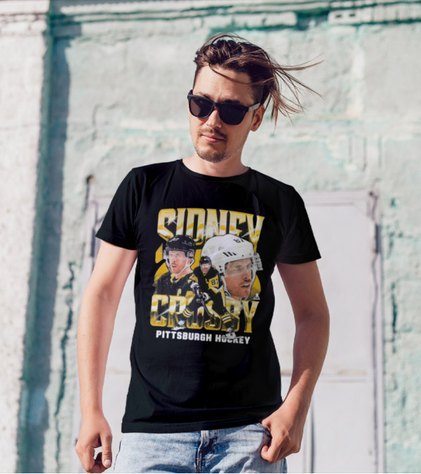 Sidney Crosby Pittsburgh Hockey Vintage 87 T-Shirt