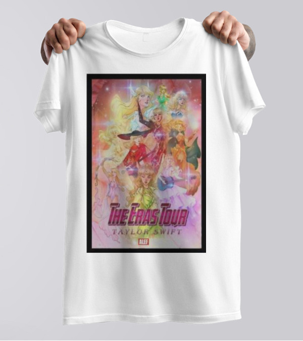 The Eras Tour Taylor Swift Alef Anime Aesthetic T-Shirt