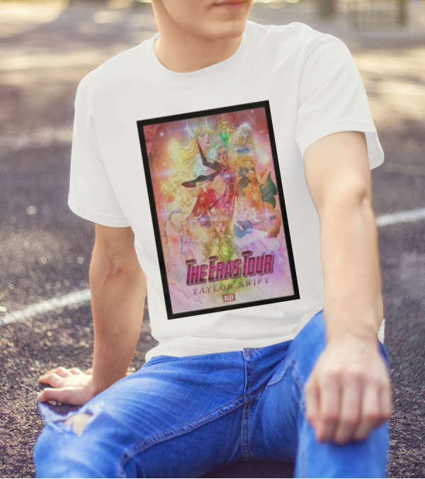 The Eras Tour Taylor Swift Alef Anime Aesthetic T-Shirt