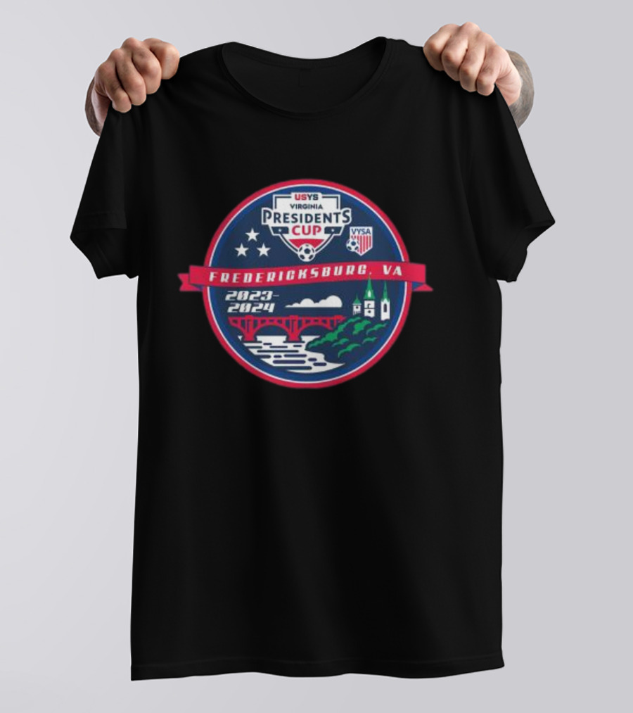 USYS Virginia Presidents Cup Fredericksburg VA 2023-2024 T-Shirt