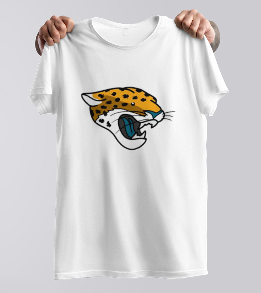 Jacksonville Jaguars Corndoggylol Jaguar Head T-Shirt
