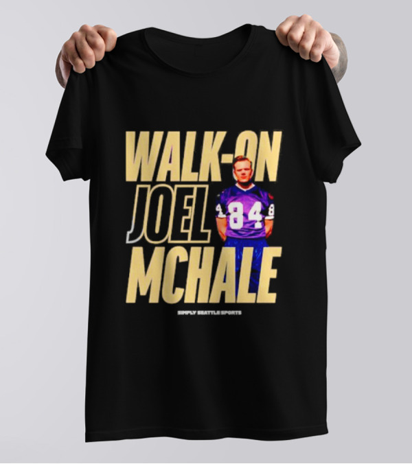 Simply Seattle Sports Joel McHale Walk-On 84 Jersey T-Shirt