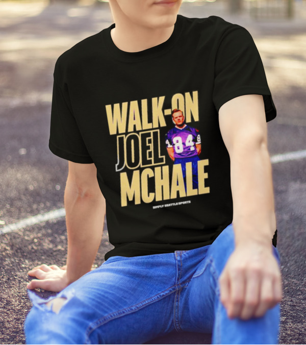 Simply Seattle Sports Joel McHale Walk-On 84 Jersey T-Shirt