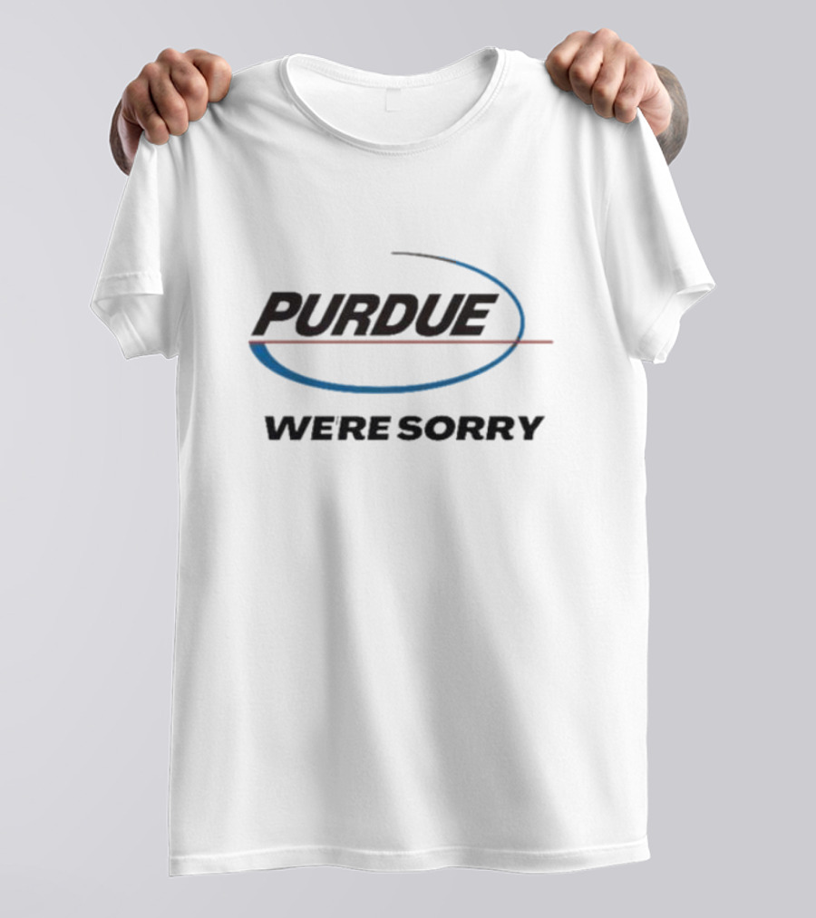 Purdue Pharma We're Sorry Opioid Crisis Apology T-Shirt