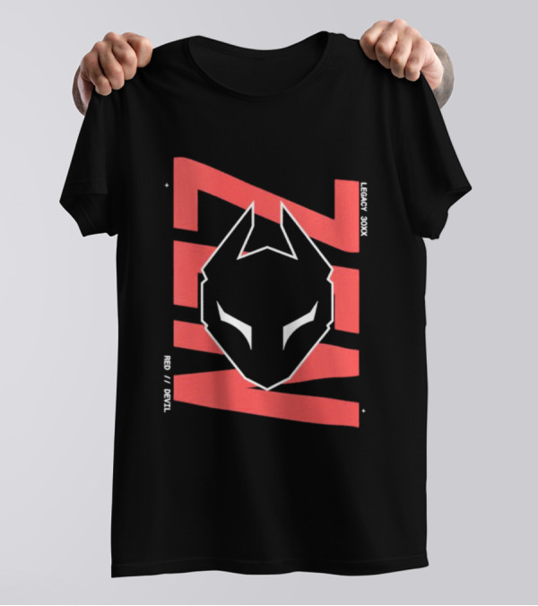 Red Zen Legacy Living 30xx Devil T-Shirt