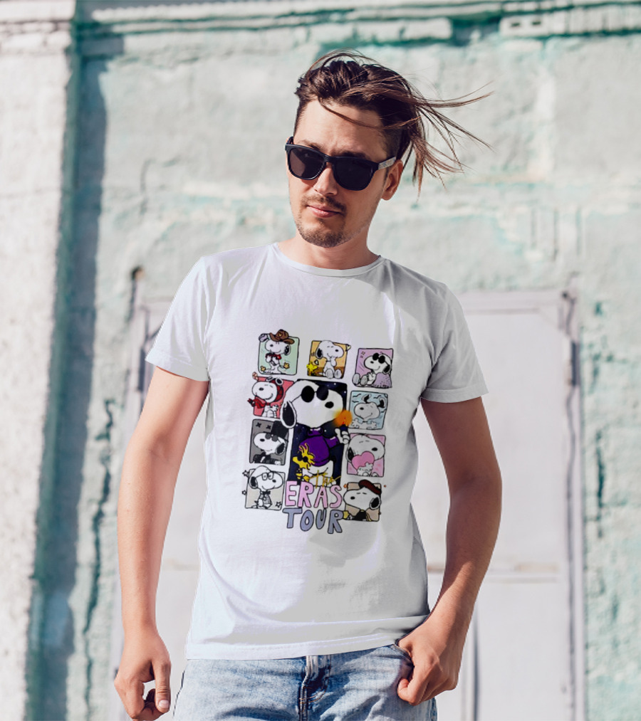 Snoopy Eras Tour Peanuts Characters Collection T-Shirt