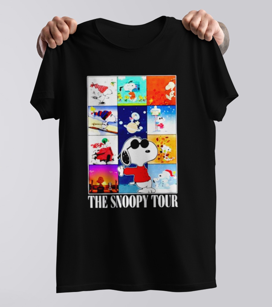 Peanuts Snoopy Autumn Seasons Tour T-Shirt