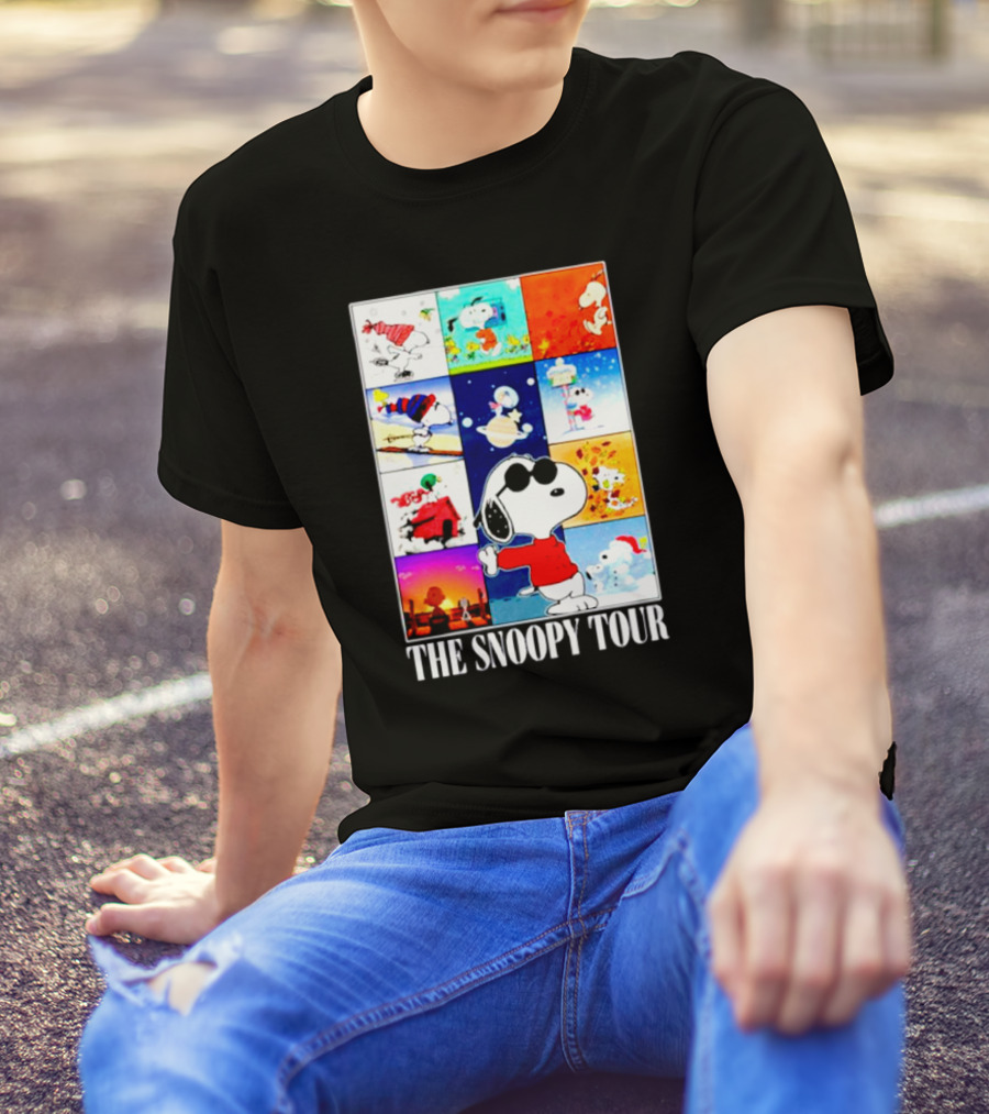Peanuts Snoopy Autumn Seasons Tour T-Shirt