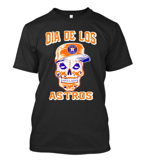 Houston Astros Dia De Los Astros Sugar Skull T-Shirt
