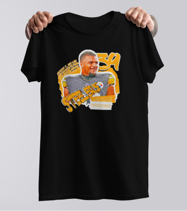 Minkah Fitzpatrick Steelers 39 Football Player Bright T-Shirt
