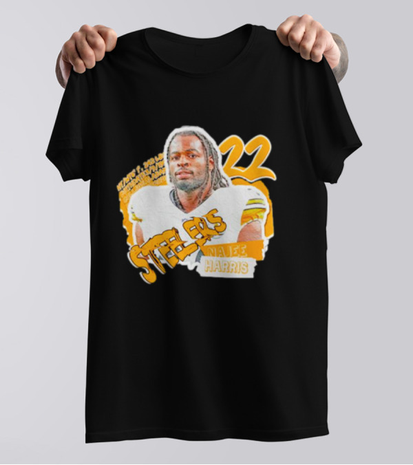 Najee Harris Steelers 22 Football T-Shirt