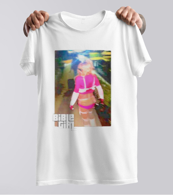BibleGirl Blonde Walking T-Shirt