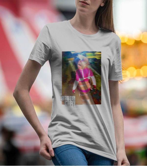 BibleGirl Blonde Walking T-Shirt