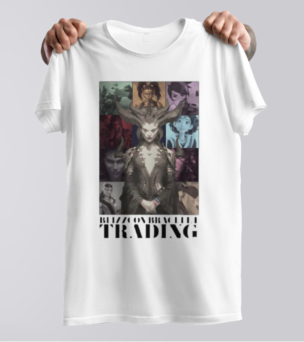 Blizzcon Bracelet Trading The Eras Tour Iconic Character Collage T-Shirt