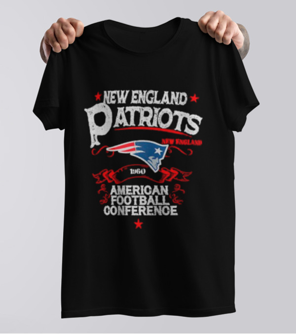 New England Patriots 1960 American Football Conference T-Shirt
