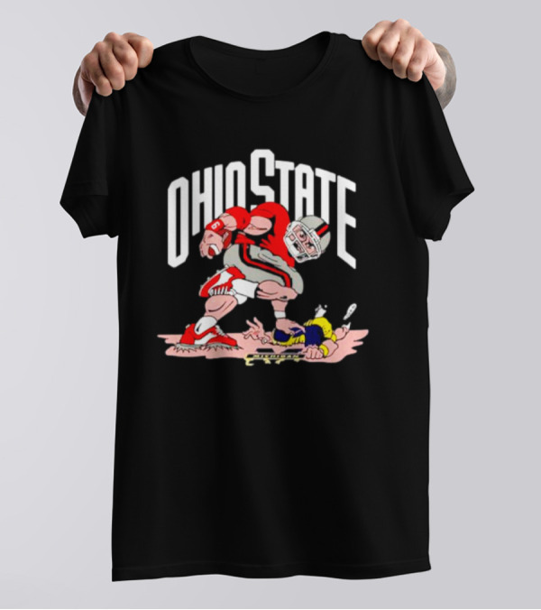 Ohio State Buckeyes Dominating Michigan Football Rivalry T-Shirt