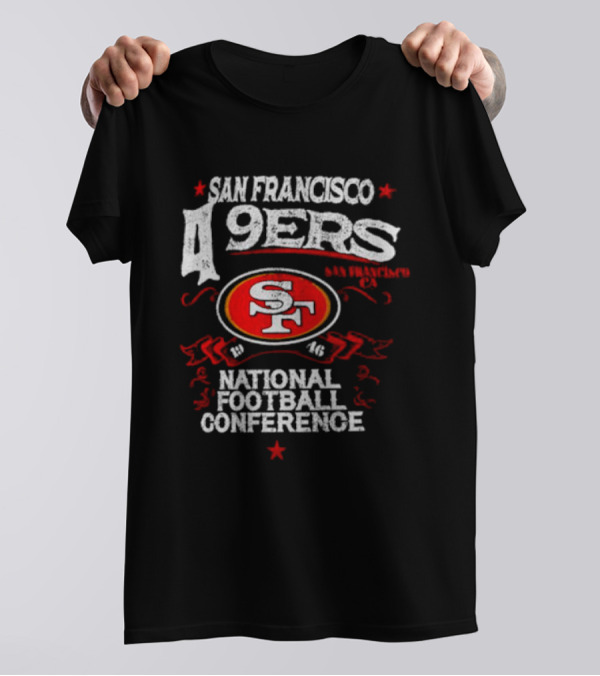 San Francisco 49ers SF 1946 National Football Conference T-Shirt