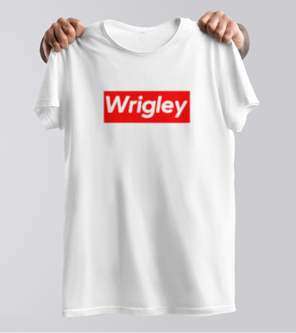 Wrigley Classic Logo Red White T-Shirt