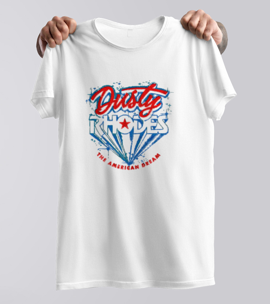 Dusty Rhodes The American Dream Star Emblem T-Shirt