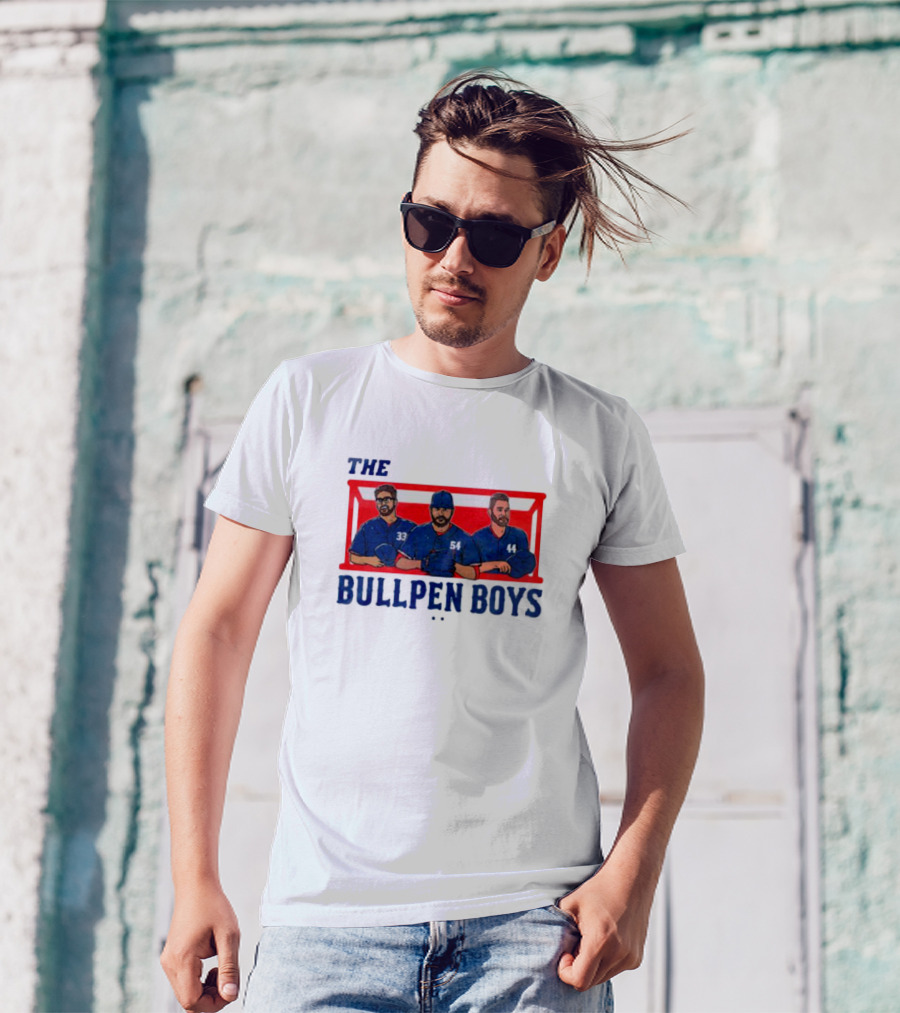 THE TEXAS RANGERS BULLPEN BOYS 33 54 44 T-Shirt
