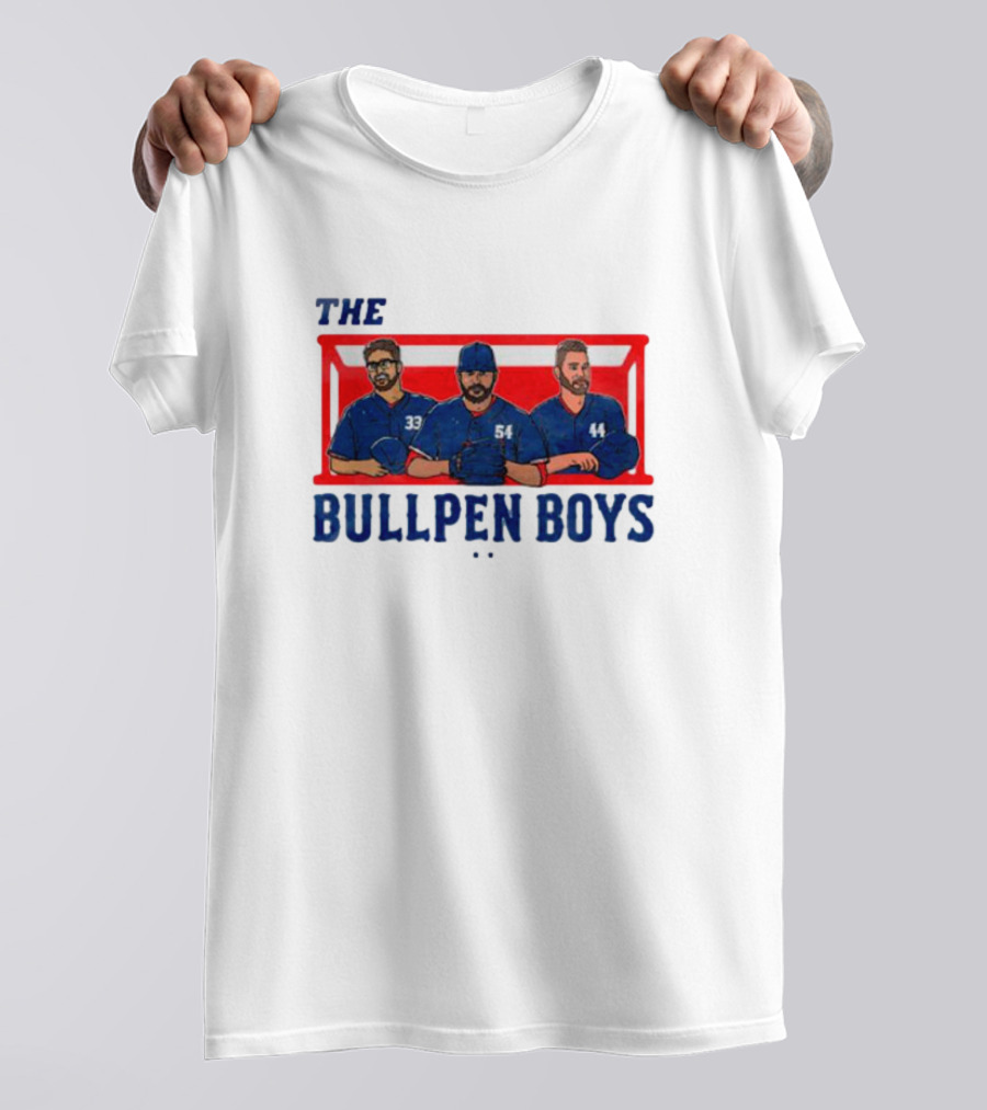 THE TEXAS RANGERS BULLPEN BOYS 33 54 44 T-Shirt
