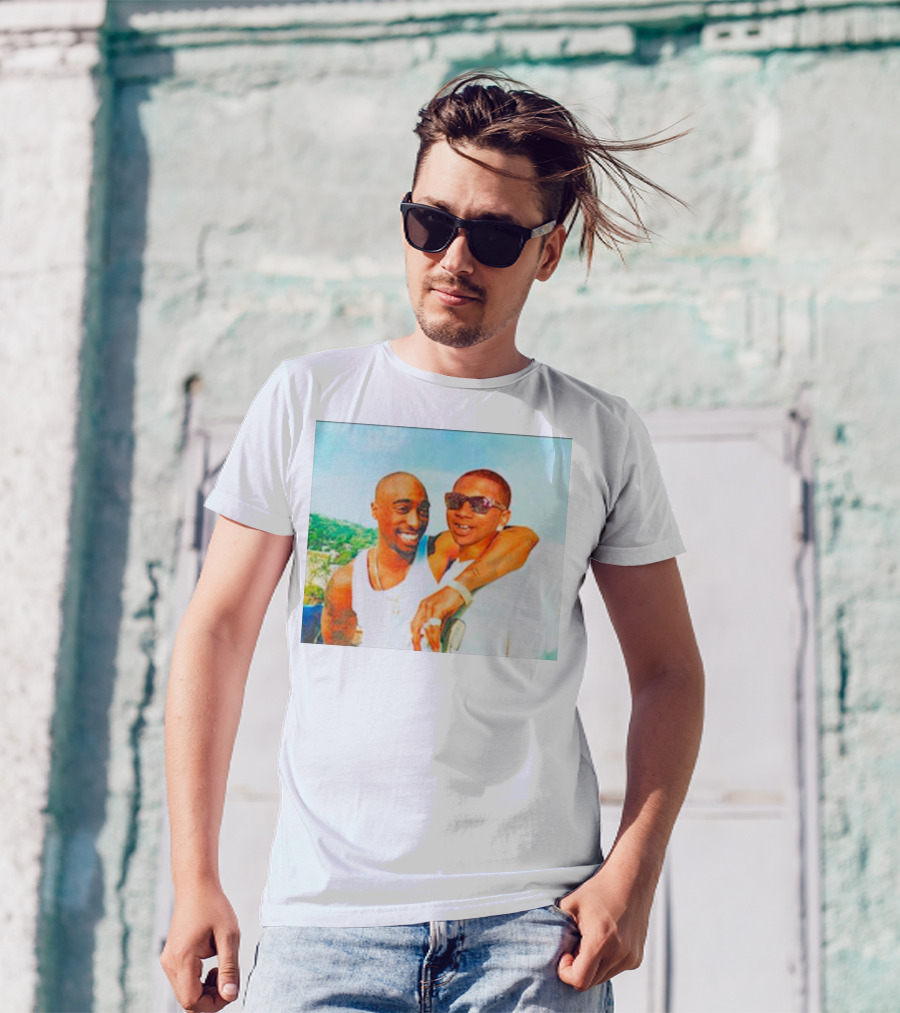 Tupac X Lil B Friendship Vibes T-Shirt