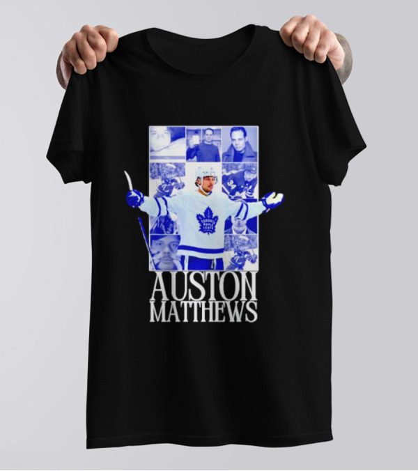 Auston Matthews Toronto Maple Leafs Eras Tour T-Shirt