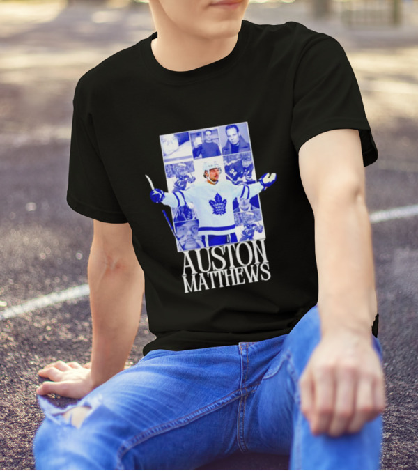 Auston Matthews Toronto Maple Leafs Eras Tour T-Shirt