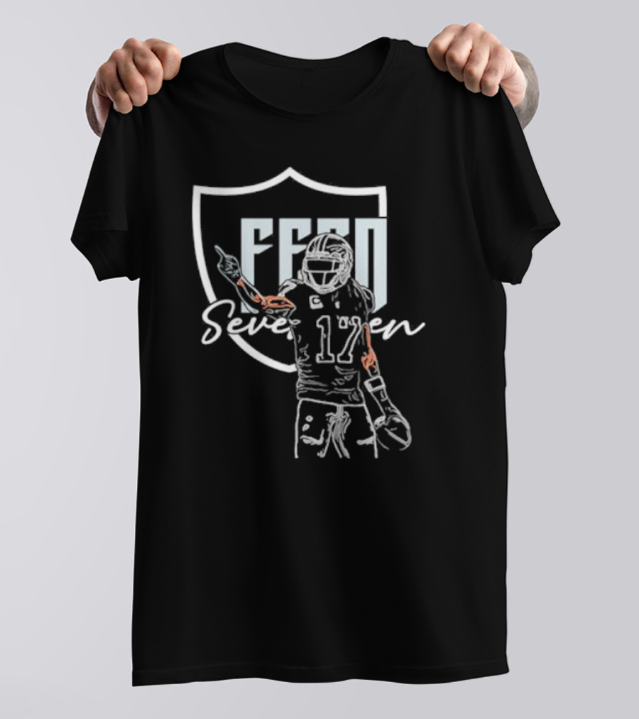 Feed Seventeen Las Vegas Raiders Davante Adams FF17 T-Shirt
