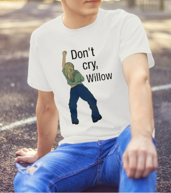 Don't Cry Willow Woman Dancing Back View T-Shirt
