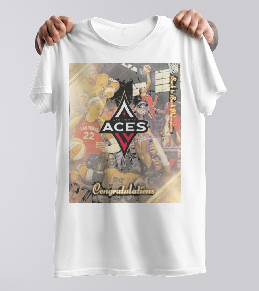 Las Vegas Aces Congratulations Raise The Stakes Basketball T-Shirt