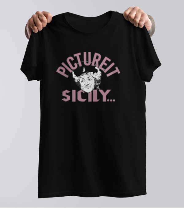 Picture It Sicily The Golden Girls Sophia Face T-Shirt