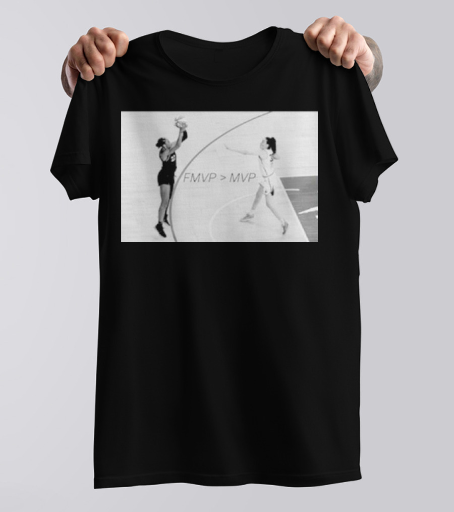 A’ja Wilson FMVP > MVP Basketball T-Shirt