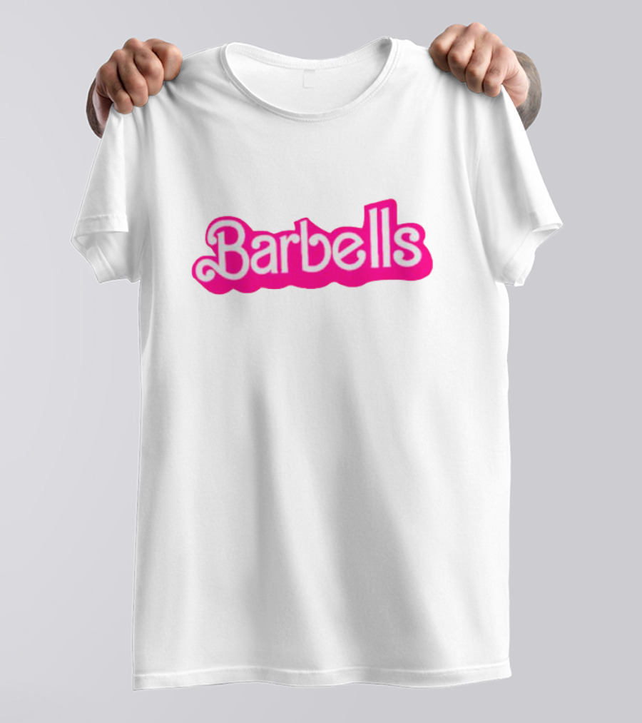 Barbells Barbie Vintage Gym Fitness T-Shirt