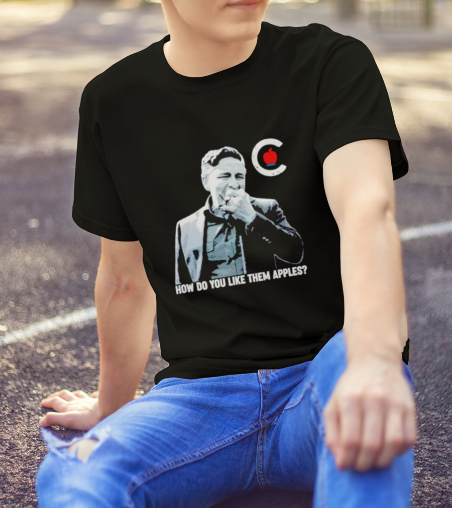 How Do You Like Them Apples Pierre Bring It Home Poilievre Eating Apple T-Shirt