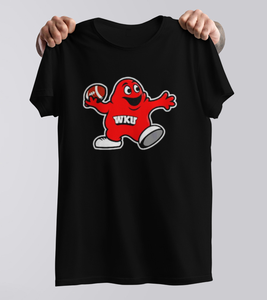 WKU Big Red Football Quarterback Mascot T-Shirt