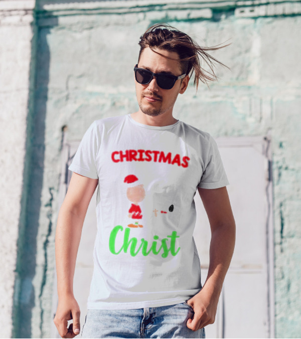 Charlie Brown Snoopy Christmas Christ T-Shirt