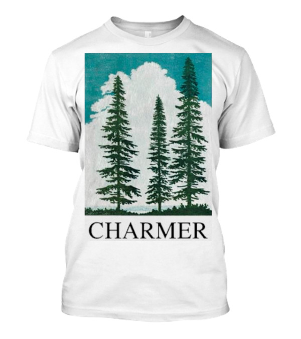 Charmer Pine Trees Forest Scene T-Shirt