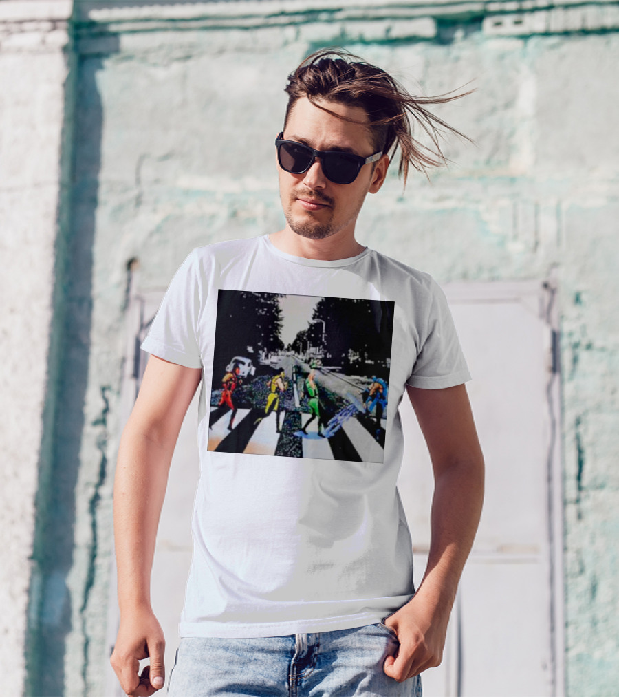 Mortal Kombat Characters Crossing Abbey Road T-Shirt