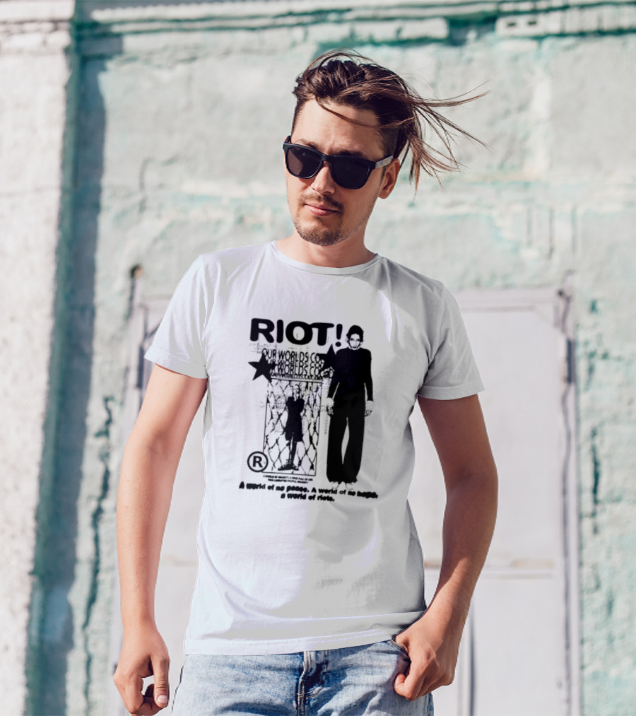 RIOT Our Worlds Could No Peace No Hope T-Shirt
